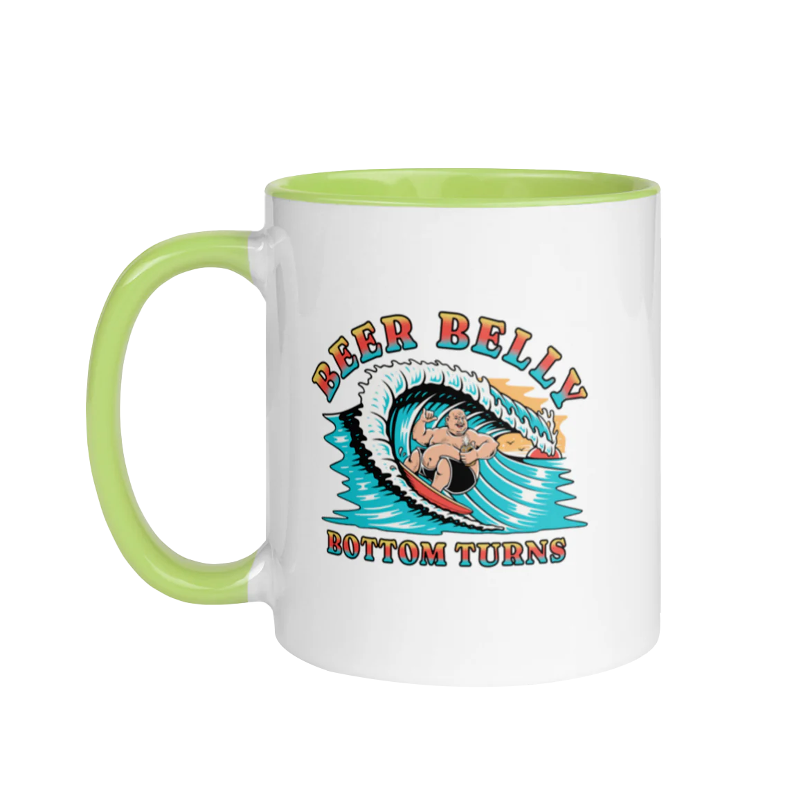 Beer Belly Bottom Turns Mug (color)