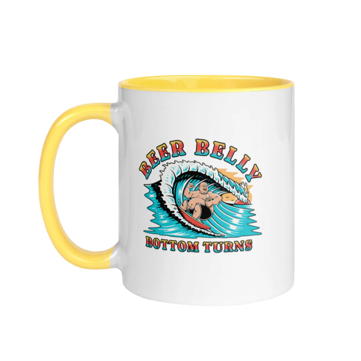 Beer Belly Bottom Turns Mug (color)
