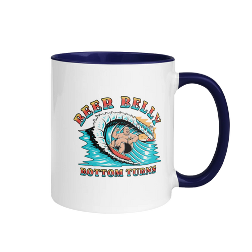 Beer Belly Bottom Turns Mug (color)