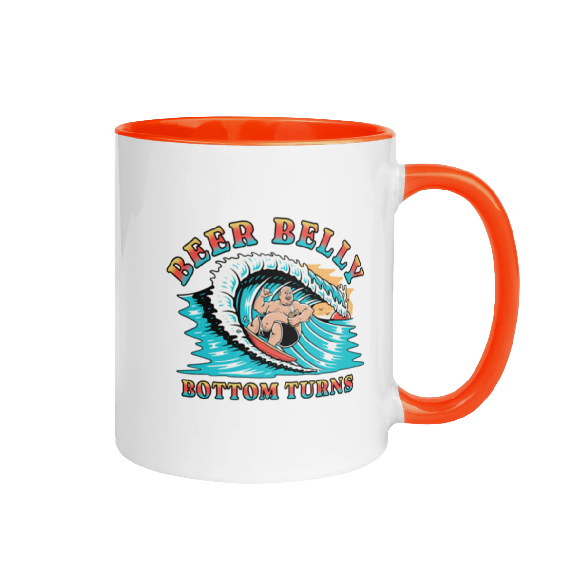 Beer Belly Bottom Turns Mug (color)