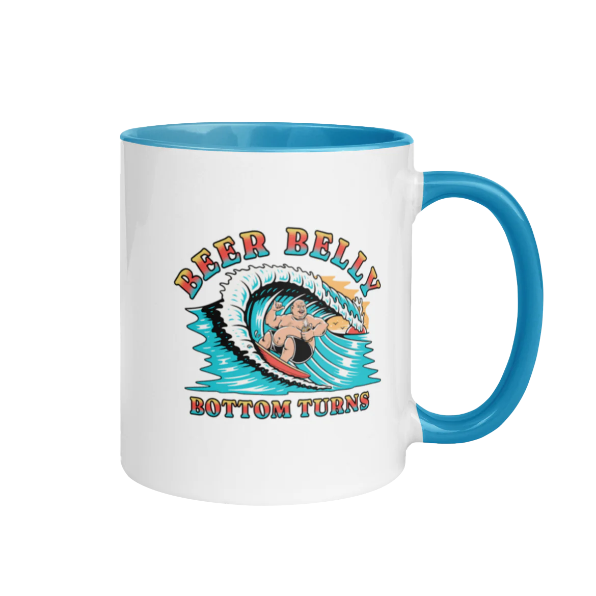 Beer Belly Bottom Turns Mug (color)