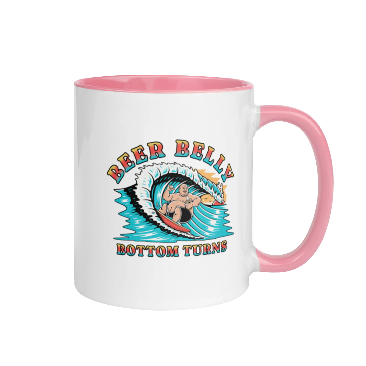 Beer Belly Bottom Turns Mug (color)