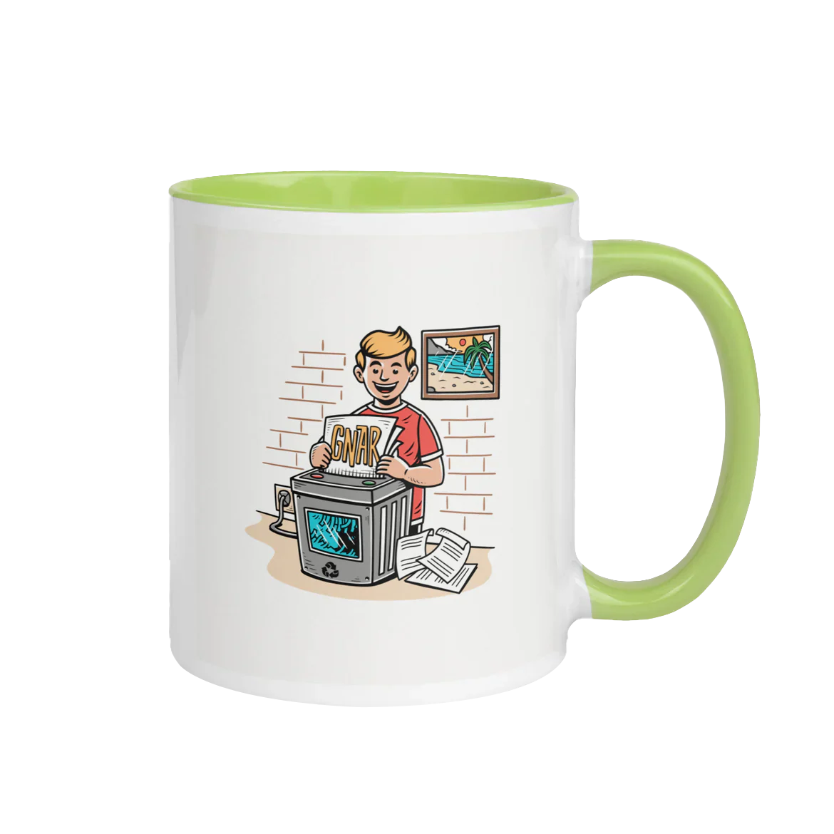 Shred the Gnar Mug (Color)
