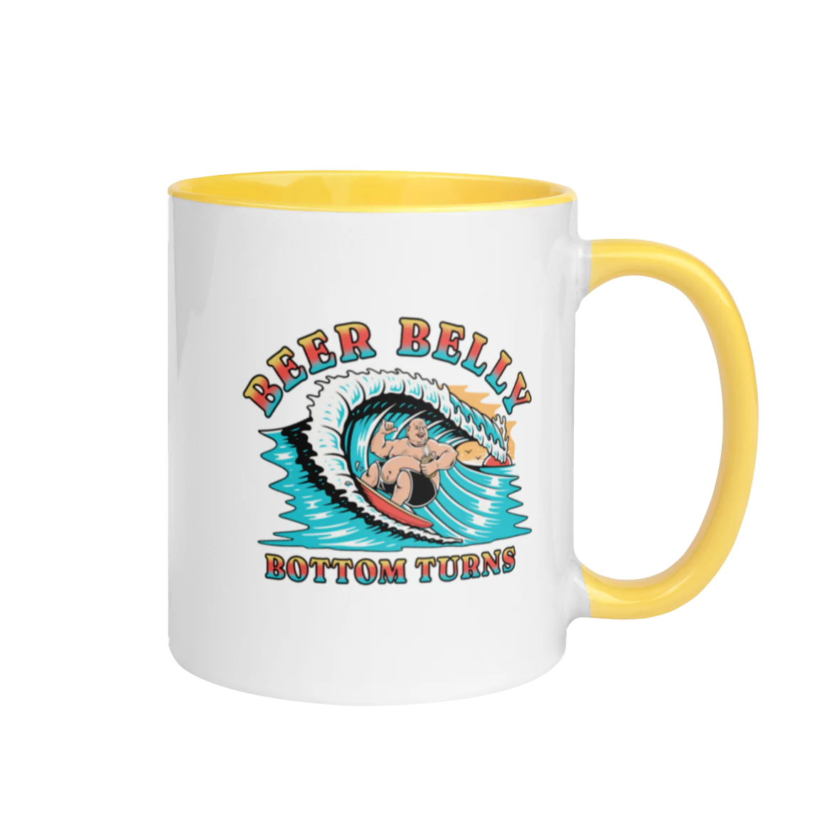 Beer Belly Bottom Turns Mug (color)