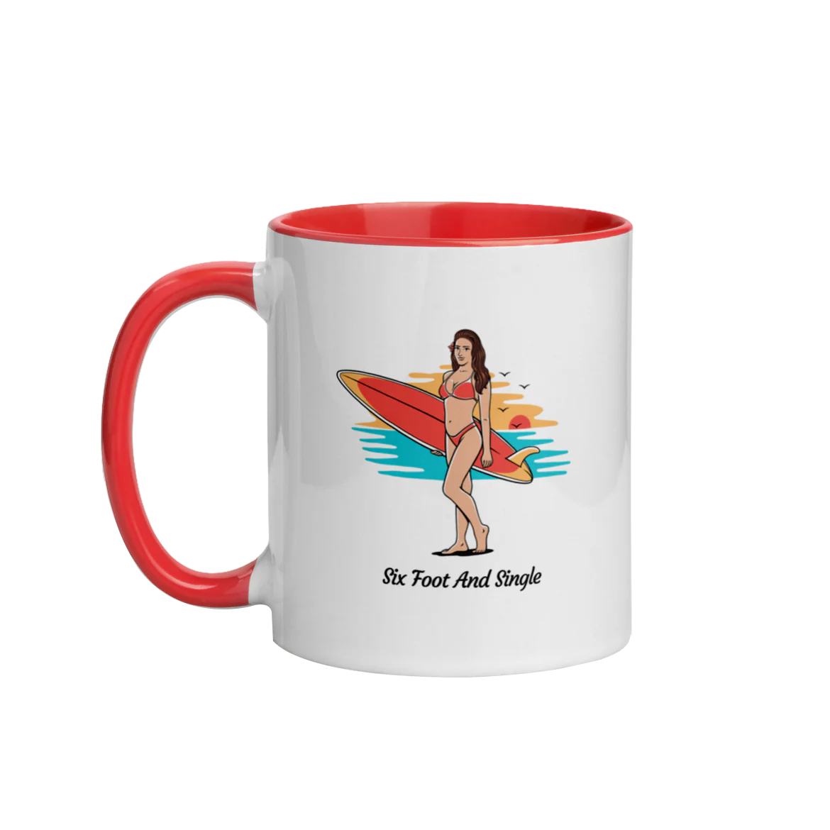 Six foot and Single Coffee Mug