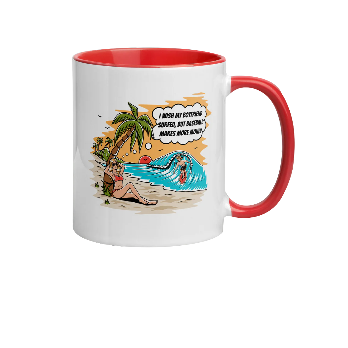 Surf Dreams and Salary Caps Mug