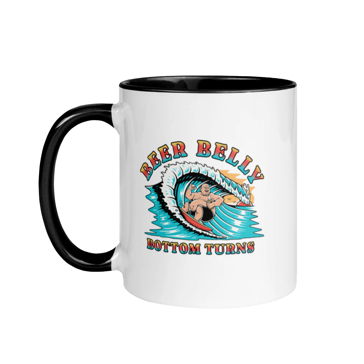 Beer Belly Bottom Turns Mug (color)