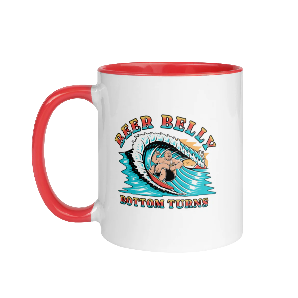 Beer Belly Bottom Turns Mug (color)