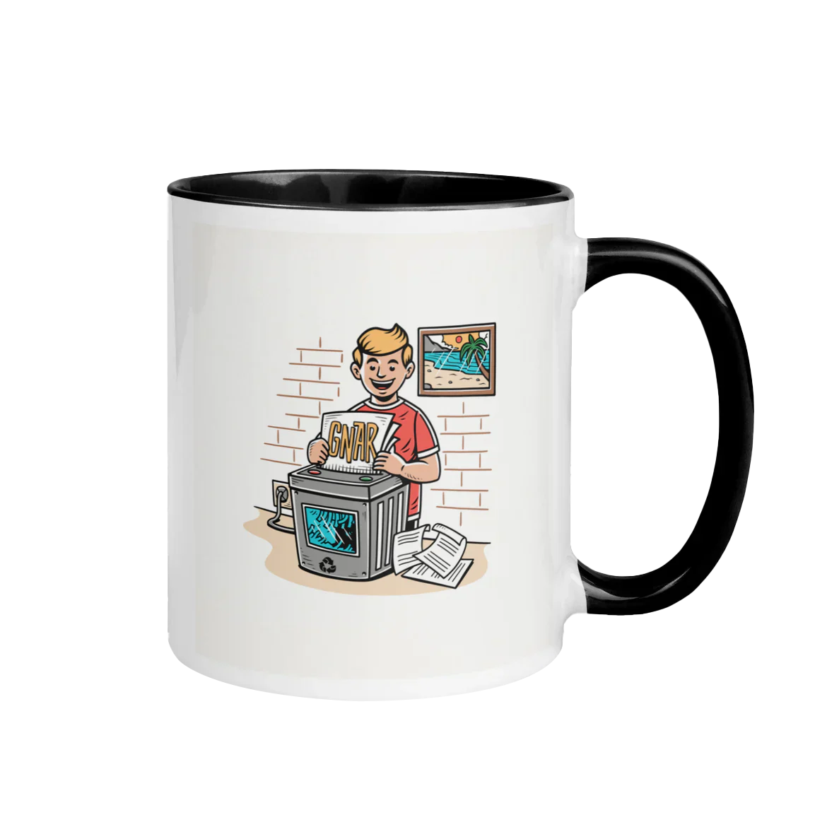 Shred the Gnar Mug (Color)