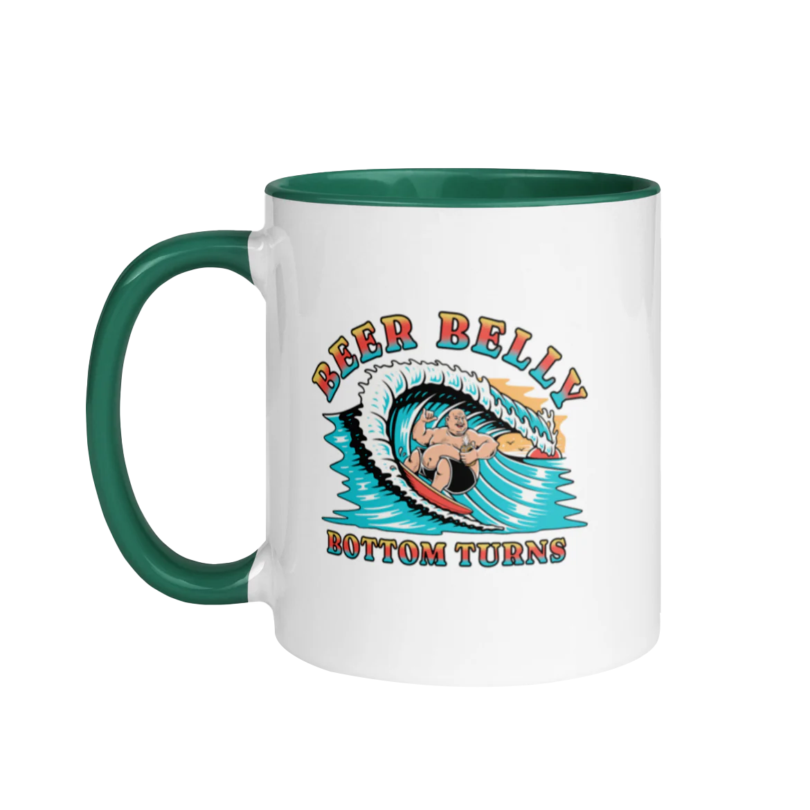 Beer Belly Bottom Turns Mug (color)