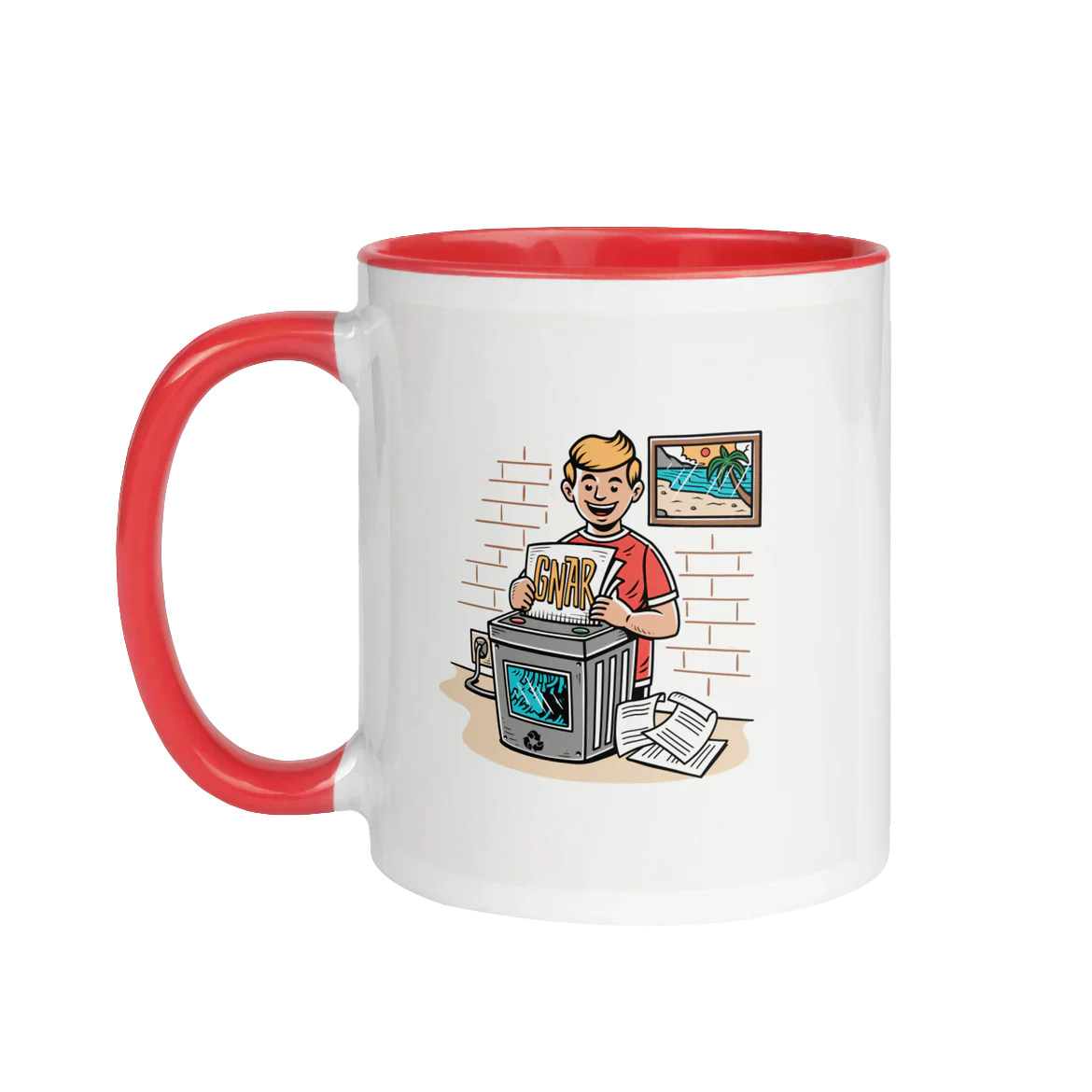 Shred the Gnar Mug (Color)