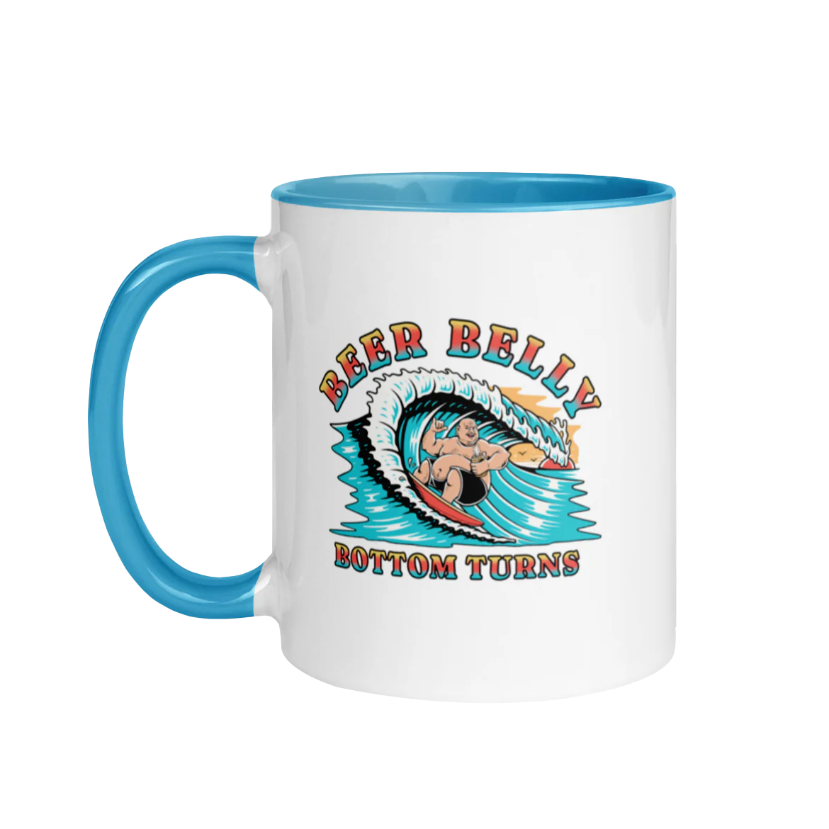 Beer Belly Bottom Turns Mug (color)