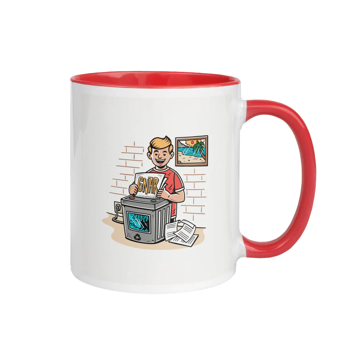 Shred the Gnar Mug (Color)