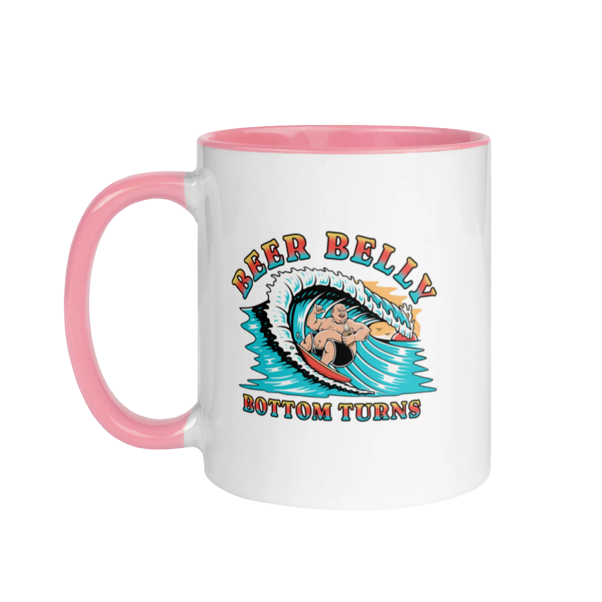 Beer Belly Bottom Turns Mug (color)