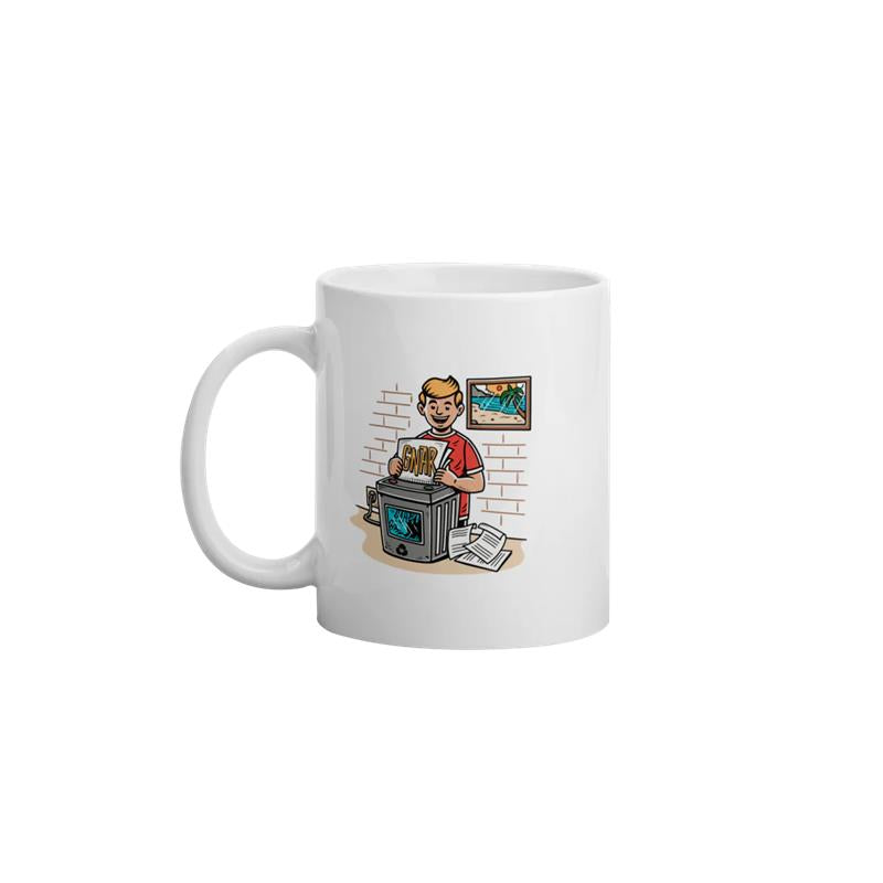 Shred the Gnar Mug (white)